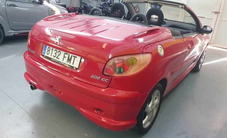 PEUGEOT 206 1.6 CABRIO