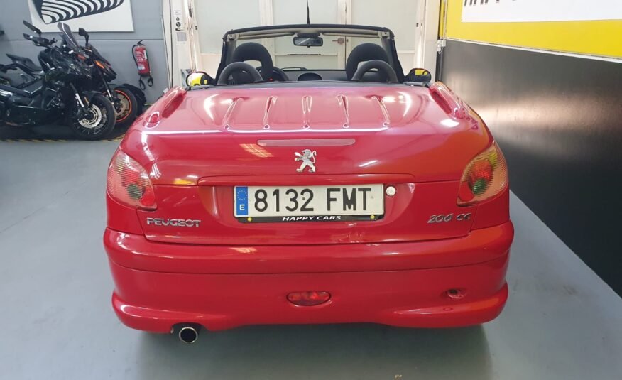 PEUGEOT 206 1.6 CABRIO